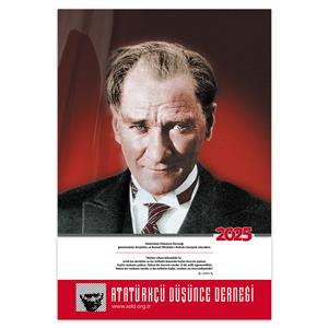 ATATÜRKÇÜ DÜŞÜNCE DERNEĞİ 2025  DUVAR TAKVİMİ