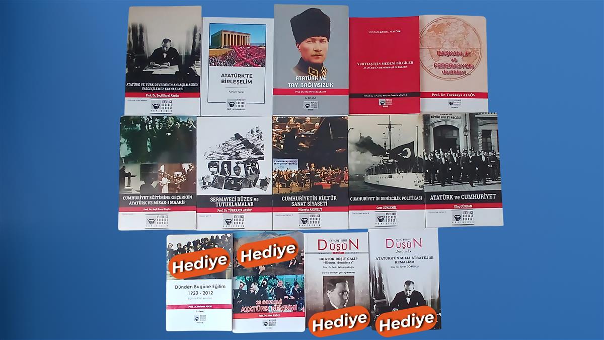 KEMALİZM SETİ (10 Kitap Alana 4 Kitap Hediye)